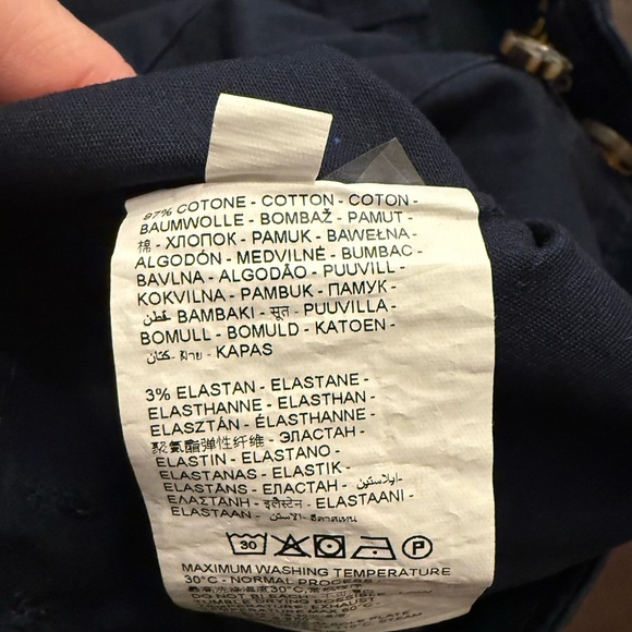 Piombo Button Up Bermuda Flat Front Shorts Men’s XXL NWT - Picture 7 of 7